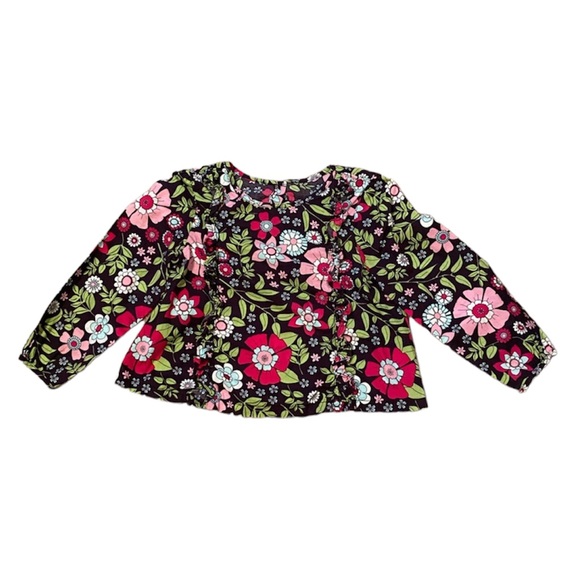 Crazy 8 Other - Girls Floral Blouse